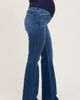 PinkBlush PinkBlush High Rise Raw Hem Bootcut Maternity Jeans - 3