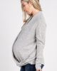PinkBlush PinkBlush Knit Draped Wrap V-Neck Nursing Top - 2