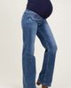 PinkBlush PinkBlush Lightly Distressed Maternity Straight Leg Jeans - 5