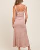 PinkBlush PinkBlush Lightweight Rib Fit And Flare Midi Dress - 2