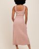 PinkBlush PinkBlush Lightweight Rib Fit And Flare Midi Dress - 3