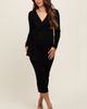 PinkBlush PinkBlush Long Sleeve Fitted Dress - 2
