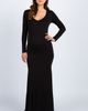 PinkBlush PinkBlush Long Sleeve Photoshoot Maternity Gown/Dress - 5