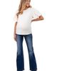 PinkBlush PinkBlush Maternity Flare Jeans - 2