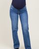 PinkBlush PinkBlush Mid Rise Full Length Straight Leg Maternity Jeans - 4