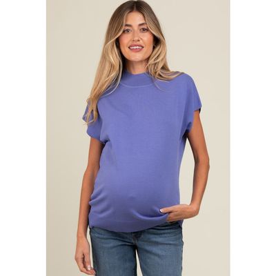 PinkBlush PinkBlush Mock Neck Knit Top