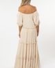 PinkBlush PinkBlush Off Shoulder Ruffle Tiered Maxi Dress - 3