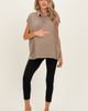 PinkBlush PinkBlush Pigment Dye Sleeveless Polo Oversized Top - 2