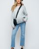 PinkBlush PinkBlush Raw Edge Crop Maternity Jeans - 1