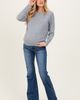 PinkBlush PinkBlush Raw Hem Maternity Flare Jeans - 1