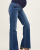 PinkBlush PinkBlush Raw Hem Maternity Flare Jeans - 4