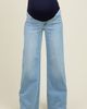 PinkBlush PinkBlush Raw Hem Wide Leg Maternity Jeans - 2