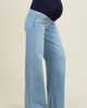 PinkBlush PinkBlush Raw Hem Wide Leg Maternity Jeans - 3