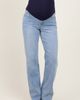 PinkBlush PinkBlush Relaxed Straight Leg Maternity Jeans - 3