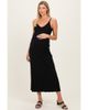 PinkBlush PinkBlush Rib Knit Sleeveless Maxi Dress - 1