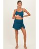 PinkBlush PinkBlush Ribbed Crop Tank Swim Skirt Set - 1