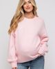 PinkBlush PinkBlush Ribbed Cuff Sweater  - 1