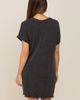 PinkBlush PinkBlush Ribbed Front Pocket Dolman Short Sleeve Dress - 4