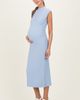 PinkBlush PinkBlush Ribbed Knit Mock Neck Maxi Dress - 2