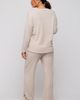 PinkBlush PinkBlush Ribbed Soft Knit Long Sleeve Pajama Set - 4