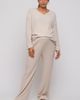 PinkBlush PinkBlush Ribbed Soft Knit Long Sleeve Pajama Set - 5