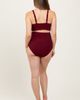 PinkBlush PinkBlush Ribbed Twist Cutout Front Swim Set - 4