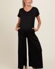 PinkBlush PinkBlush Ribbed Wide Leg Jumpsuit - 2