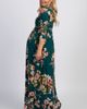 PinkBlush PinkBlush Rose Print Sash Tie Maxi Dress - 2