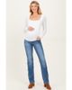 PinkBlush PinkBlush Slim Straight Leg Maternity Jeans - 1