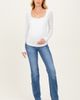 PinkBlush PinkBlush Slim Straight Leg Maternity Jeans - 2
