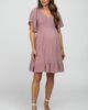 PinkBlush PinkBlush Smocked Front Ruffle Hem Dress - 1