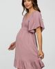 PinkBlush PinkBlush Smocked Front Ruffle Hem Dress - 3