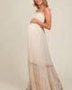 PinkBlush PinkBlush Smocked Open Back Maxi Dress - 2
