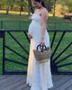 PinkBlush PinkBlush Smocked Open Back Maxi Dress - 4