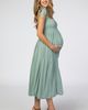 PinkBlush PinkBlush Smocked Tie Strap Midi Dress - 3