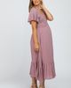 PinkBlush PinkBlush Smocked V-Neck Midi Dress - 2