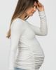 PinkBlush PinkBlush Soft Knit Ruched Maternity Top - 2