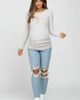 PinkBlush PinkBlush Soft Knit Ruched Maternity Top - 4