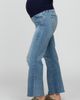 PinkBlush PinkBlush Straight Leg Frayed Hem Maternity Jeans - 5