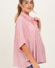 PinkBlush PinkBlush Striped Button Up Dolman Top - 3