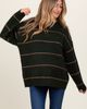 PinkBlush PinkBlush Striped Drop Shoulder Sweater - 2