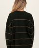 PinkBlush PinkBlush Striped Drop Shoulder Sweater - 4
