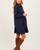PinkBlush PinkBlush Striped Long Sleeve Drop Waist Polo Dress - 3