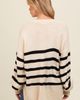 PinkBlush PinkBlush Striped Oversized Side Slit Sweater - 4