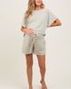 PinkBlush PinkBlush Textured Knit Dolman Sleeve Top Shorts Set - 2