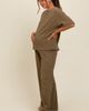 PinkBlush PinkBlush Textured Knit Oversized Tee And Pants Set - 3