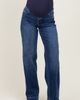 PinkBlush PinkBlush Trouser Hem Wide Leg Maternity Jeans - 2