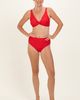 PinkBlush PinkBlush Twist Front V-Neck Bikini Set - 2