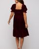 PinkBlush PinkBlush Velvet Smocked Puff Sleeve Dress - 4