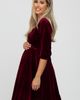 PinkBlush PinkBlush Velvet Wrap Front Babydoll Dress - 4